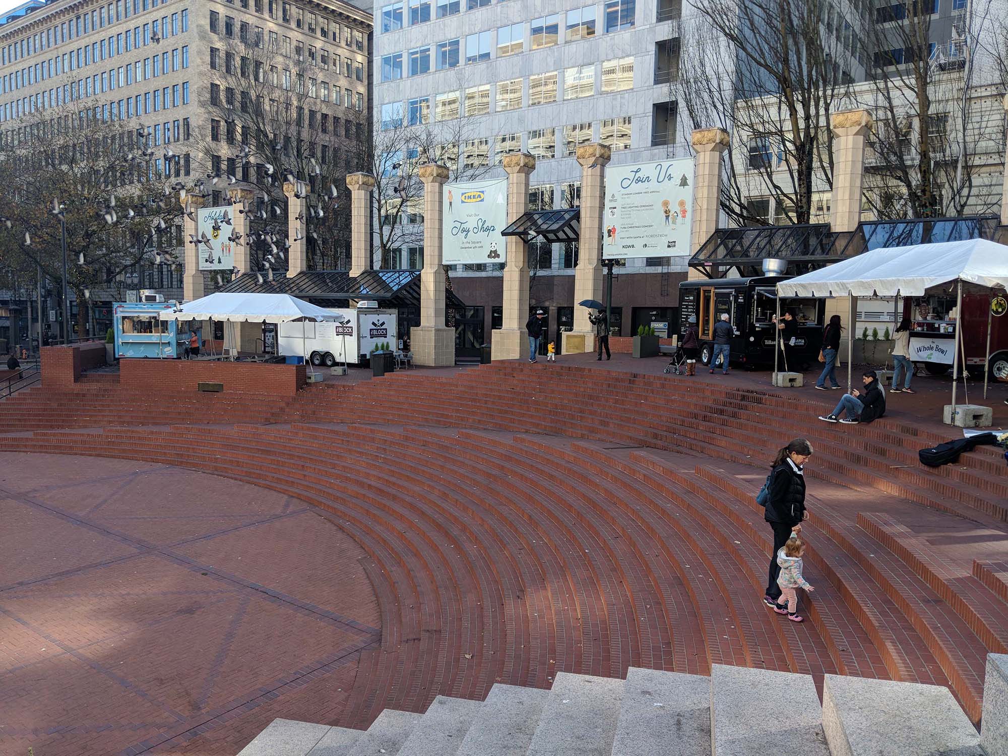 Pioneer Courthouse Square Portland's Living Room