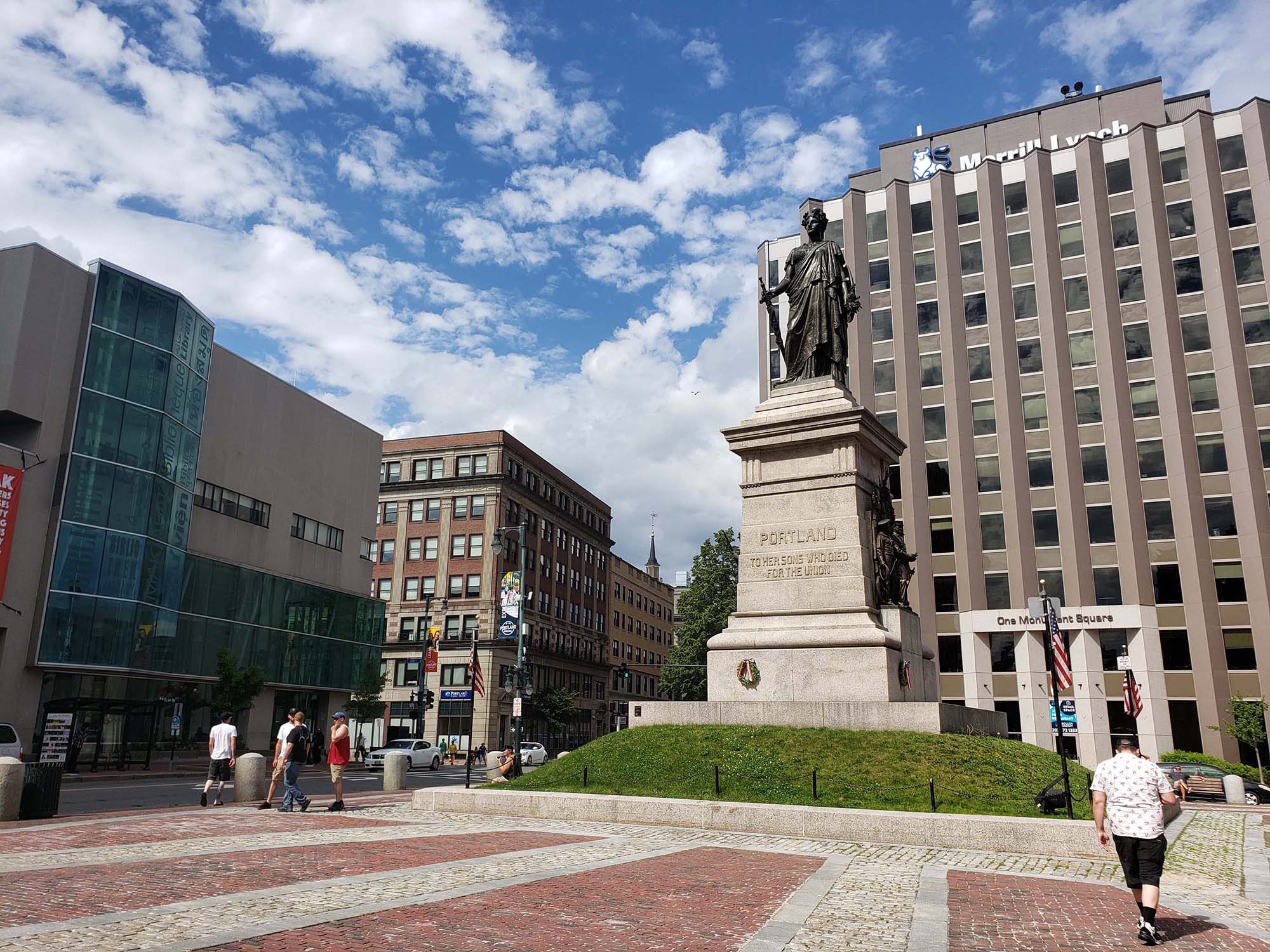 Monumentous Potential Monument Square in Portland, Maine The Monumentous