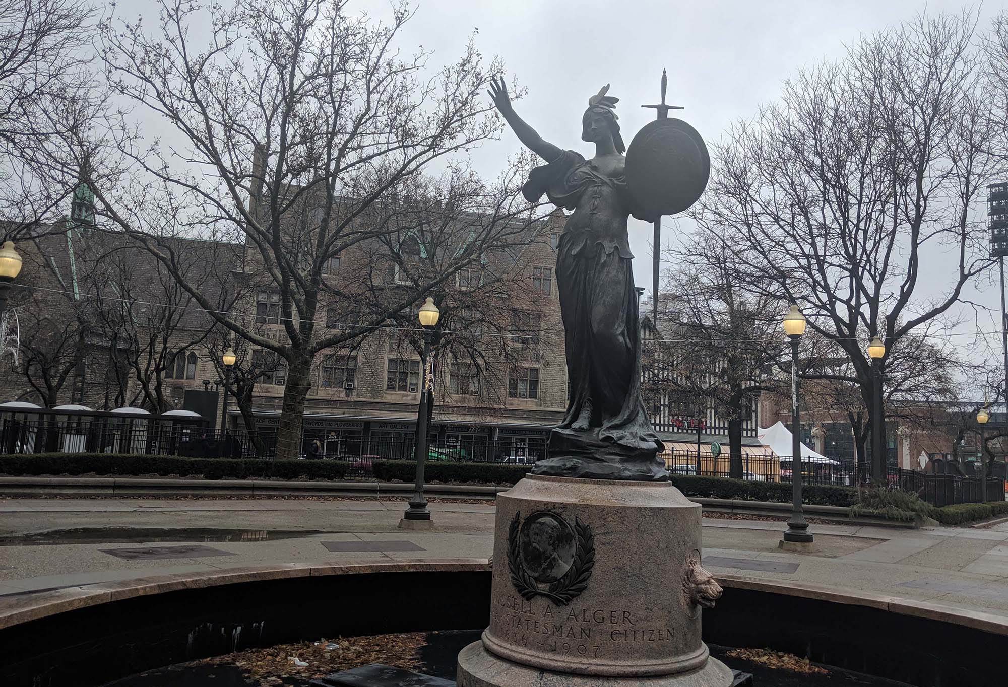 Grand Circus Park Celebrates the Past of Detroit to Enable a Legacy for