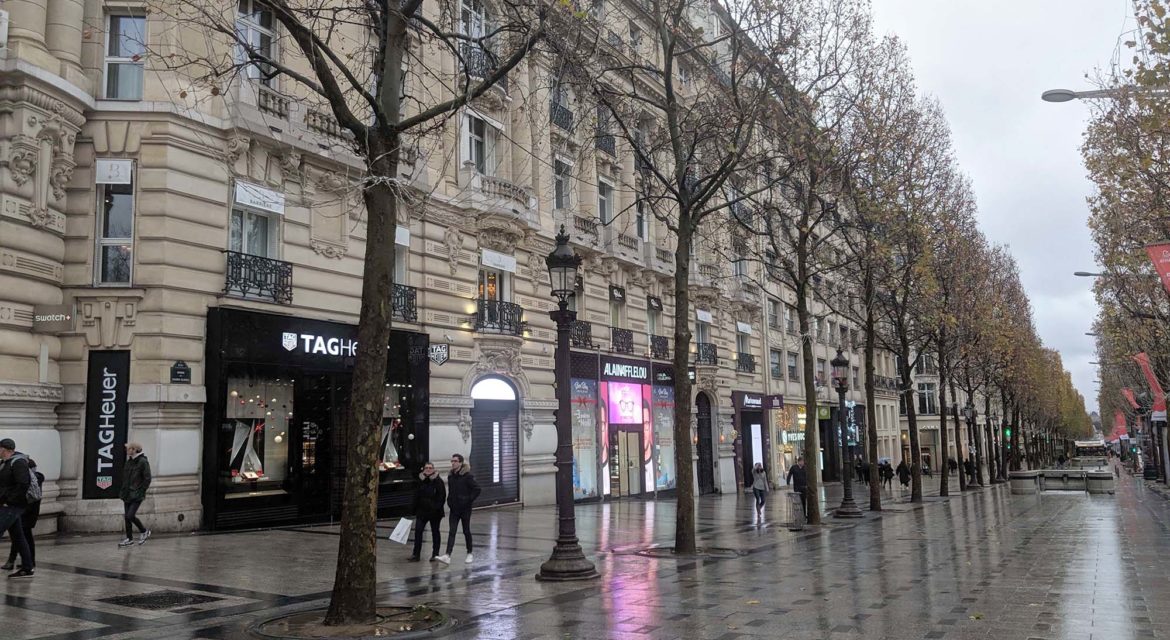 How the famous French Champs-Élysées avenue has a Saudi touch