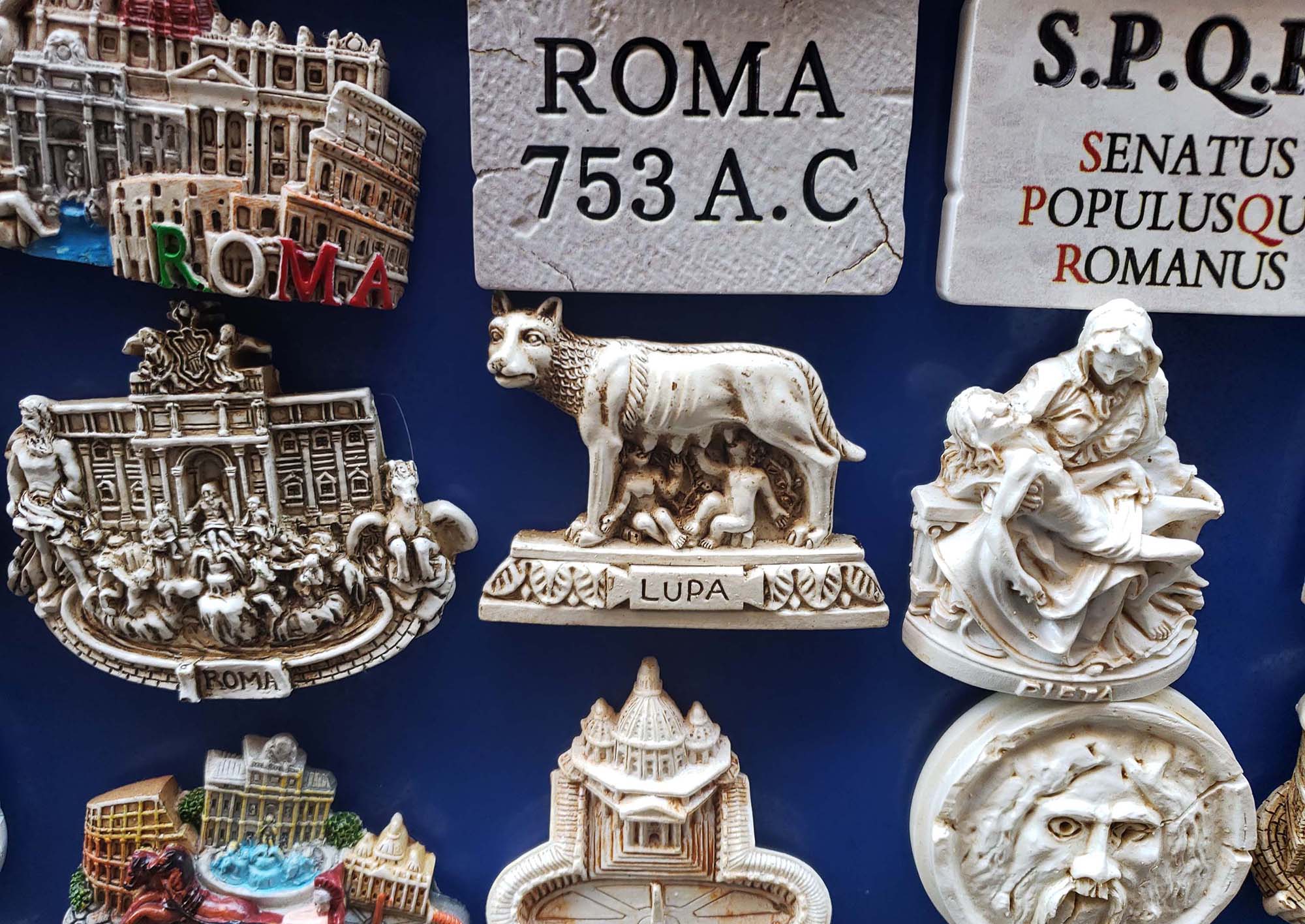 The Mouth of Truth, SPQR and the Capitoline Wolf Become Icons of Rome – The  Monumentous