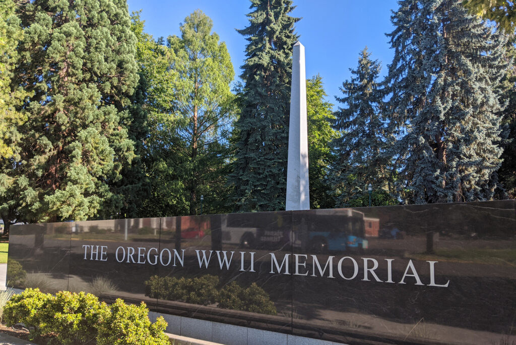 The Oregon World War II Memorial Creates A Legacy To Oregonians The   1 1 1024x686 